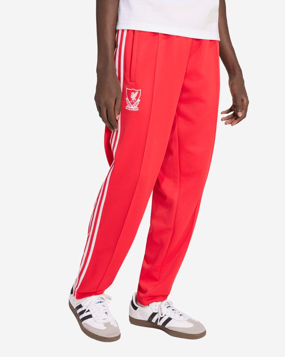 LFC adidas Originals Mens Track Pants Red - Image 1