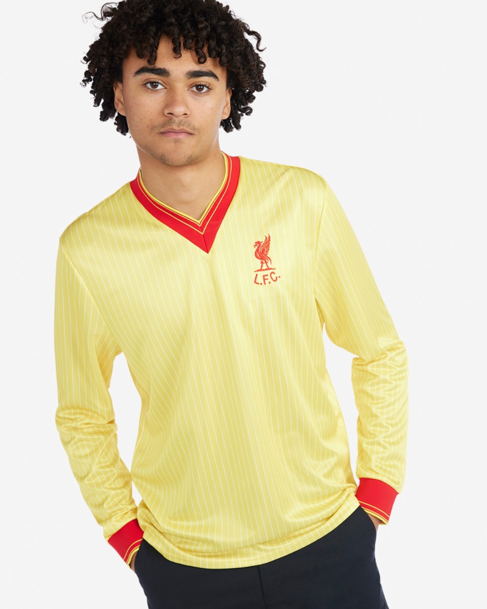เสื้อเชิ้ตแขกผู้ชาย LFC ย้อนยุค 84/85 - Image 1
