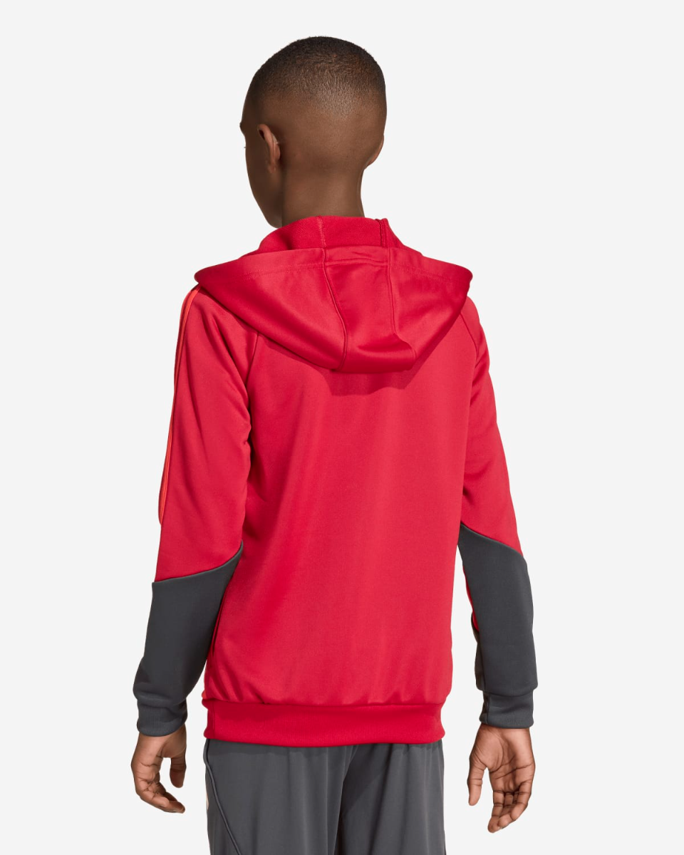 LFC adidas Juniors 25/26 Träningshuvtröja Röd - Image 2