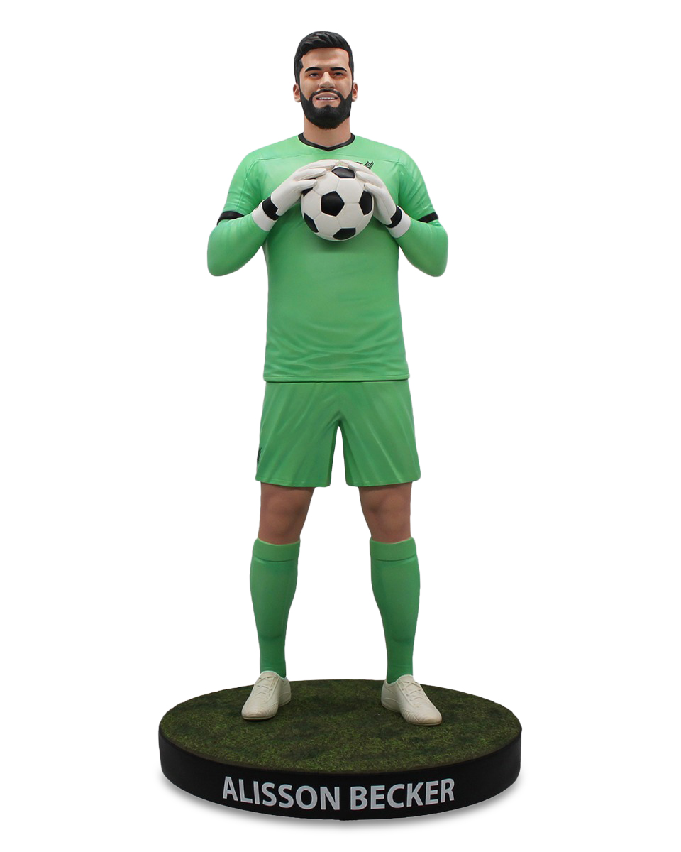 LFC Fotbollar Finaste Alisson staty 60cm - Image 1