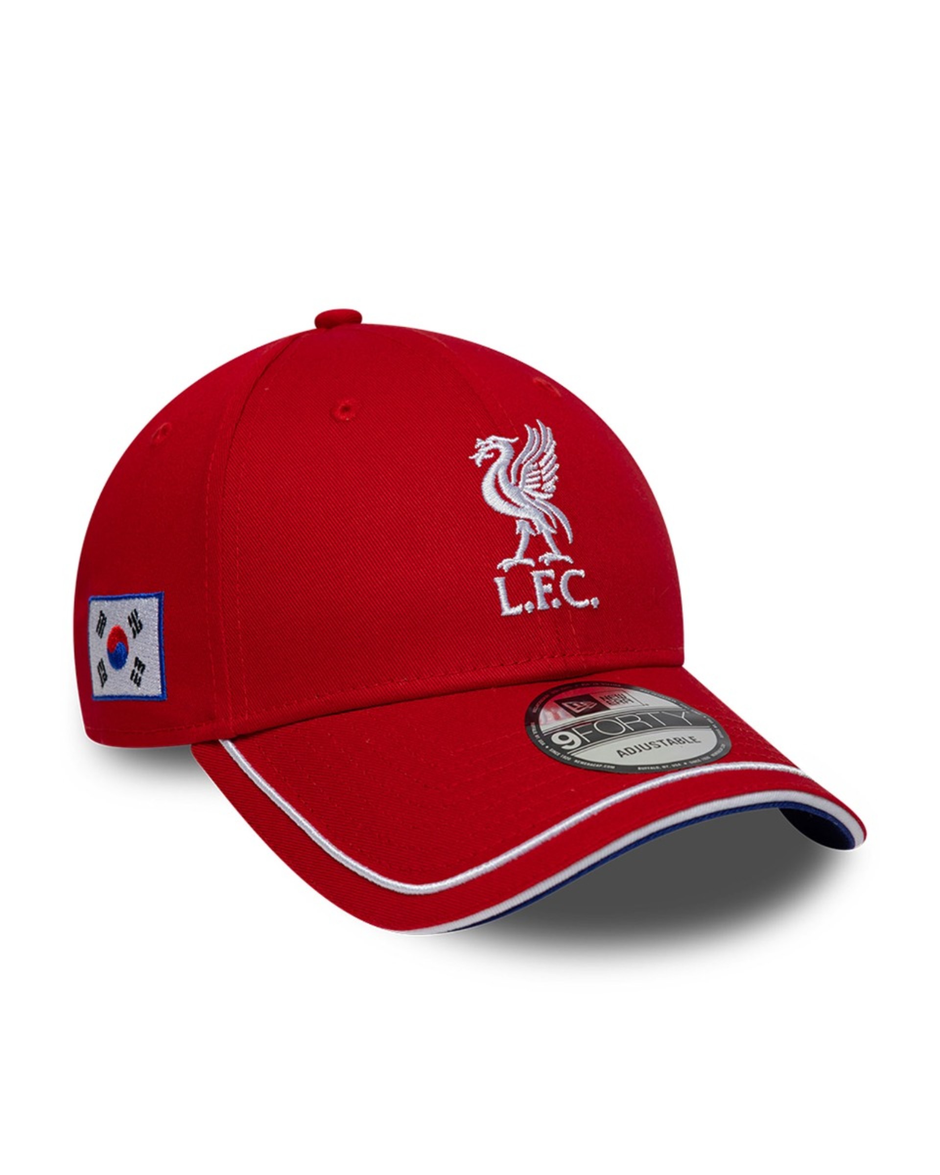 LFC New Era Adults 9FORTY หมวกเกาหลีใต้ Scarlet - Image 1