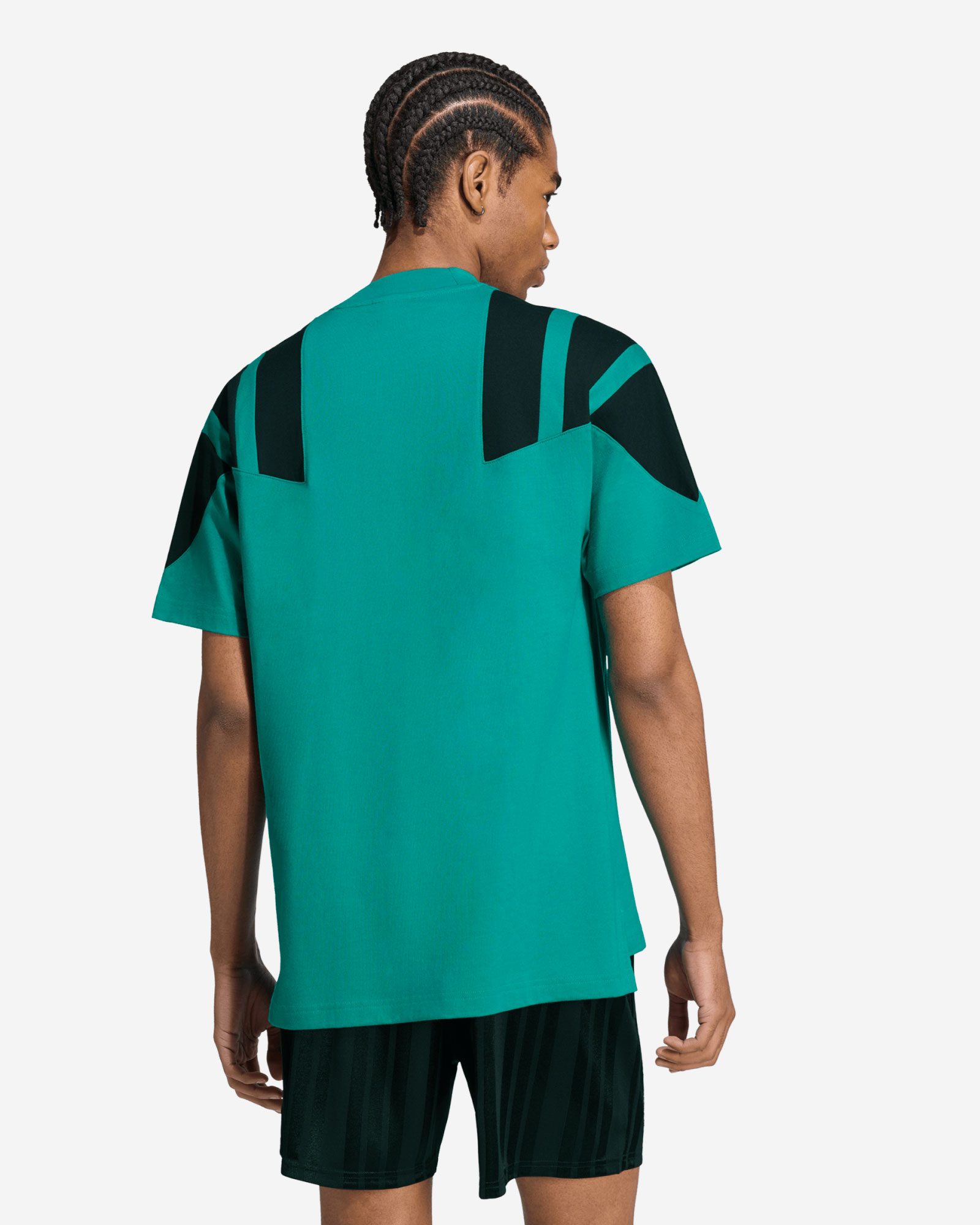 LFC adidas Mens EQT Tee Green - Image 2