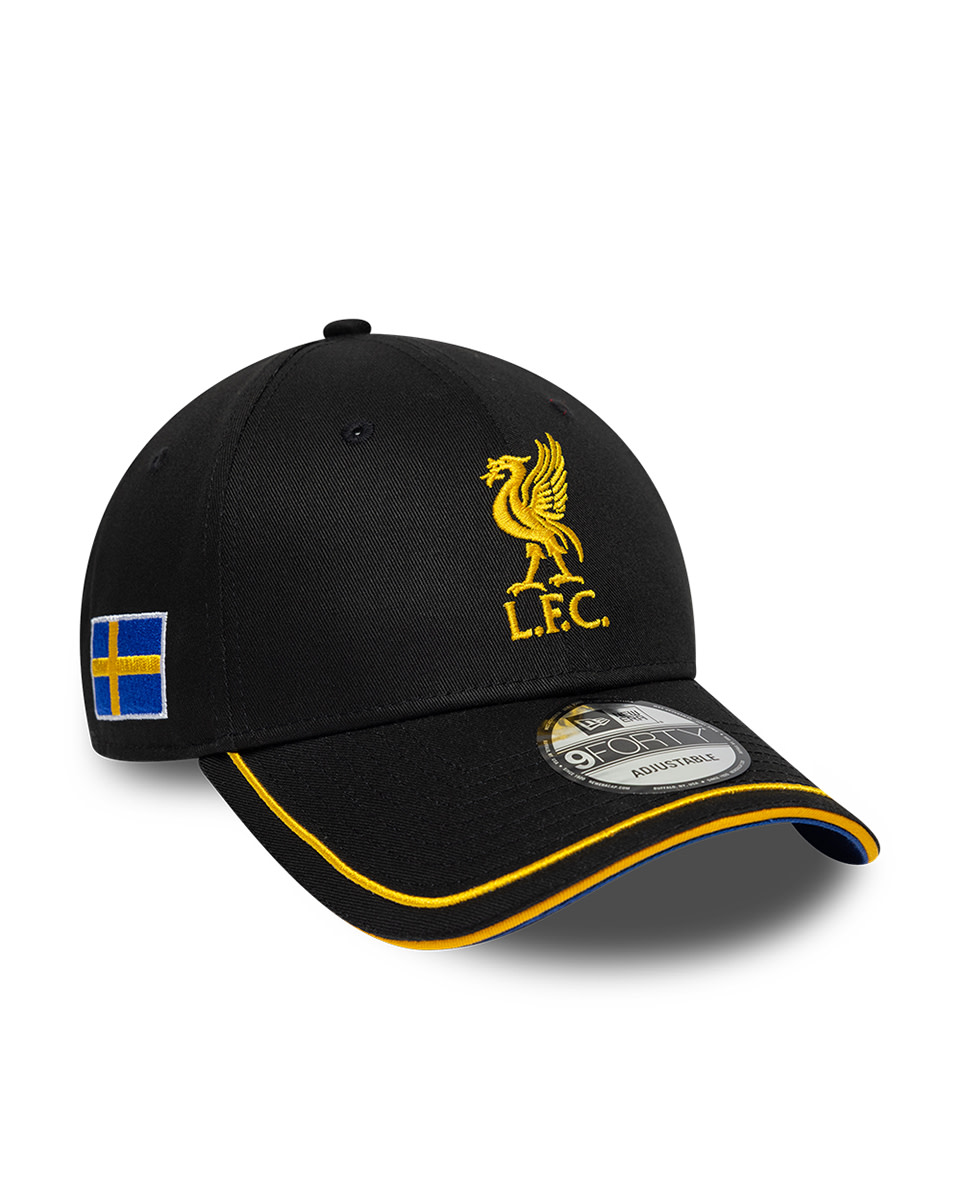 Casquette LFC New Era Suède 9FORTY pour adultes, noire - Image 1