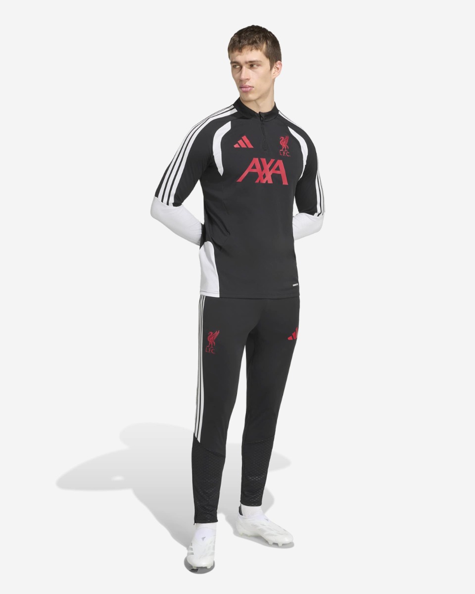 LFC 아디다스 남성용 26/27 티로 트레이닝 팬츠 블랙 - Image 4