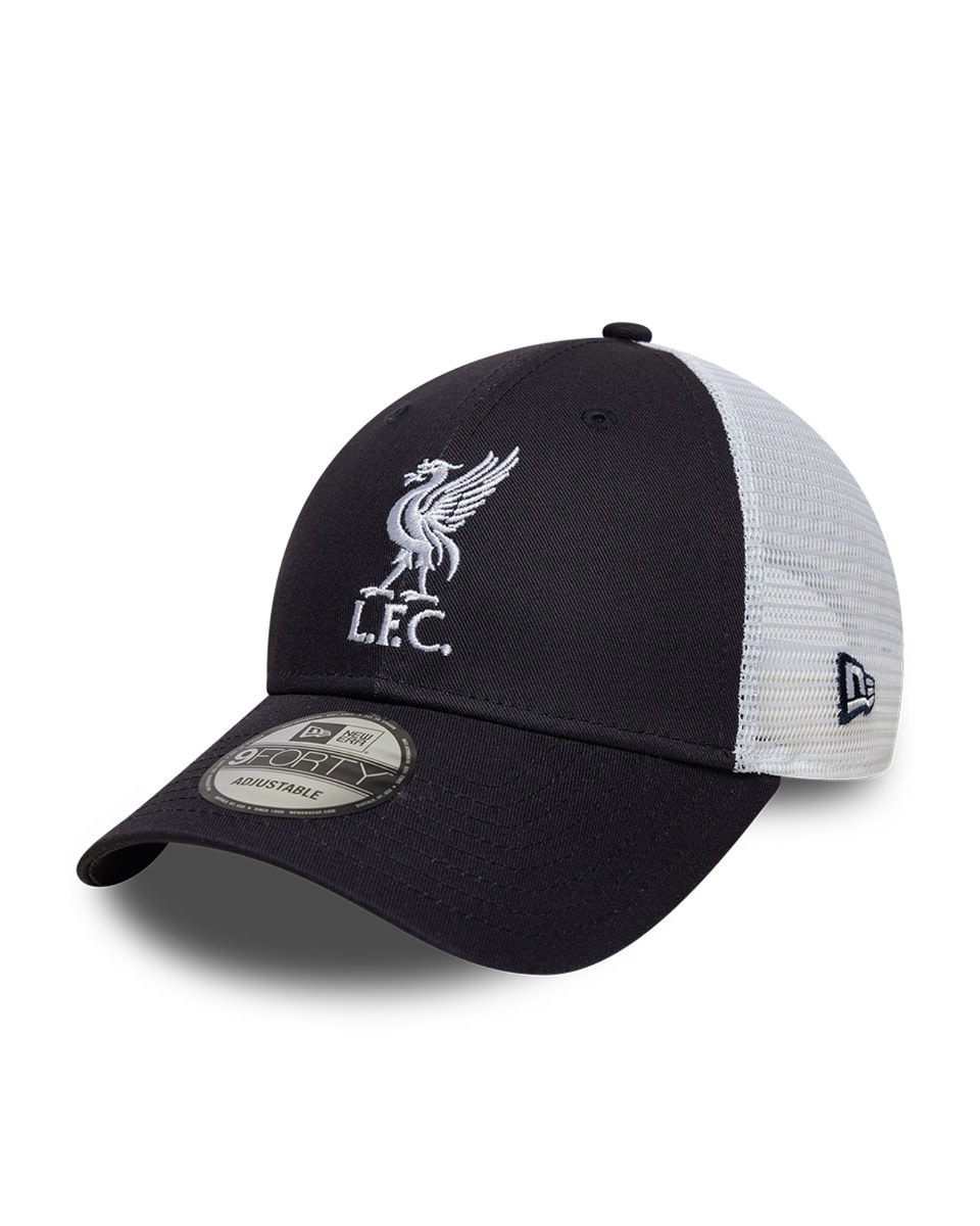 LFC New Era Patch Navy 9FORTY justerbar hætte - Image 1