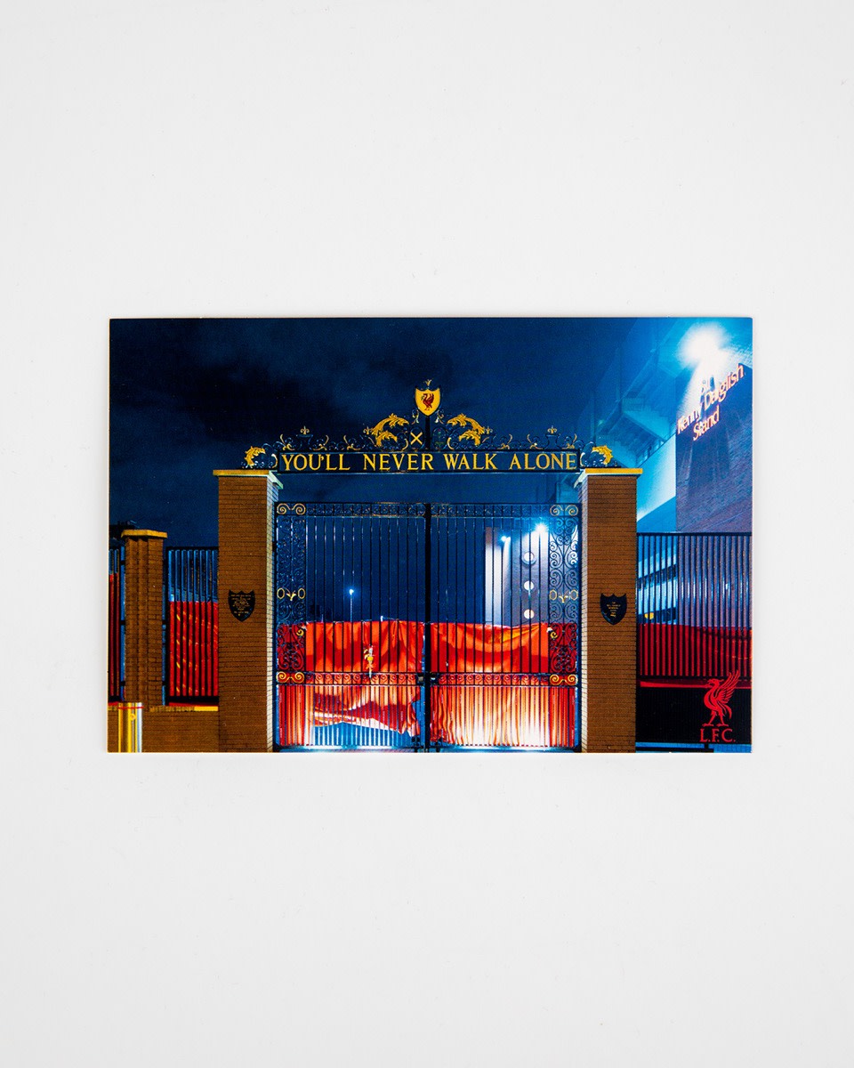 LFC Shankly Gates Post Card - Image 1