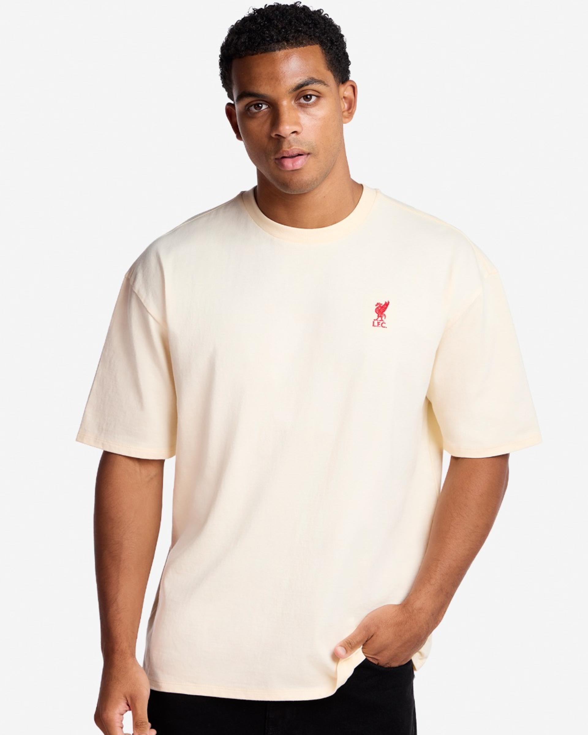 LFC Herre overdimensioneret We Are Liverpool Tee Cream - Image 2