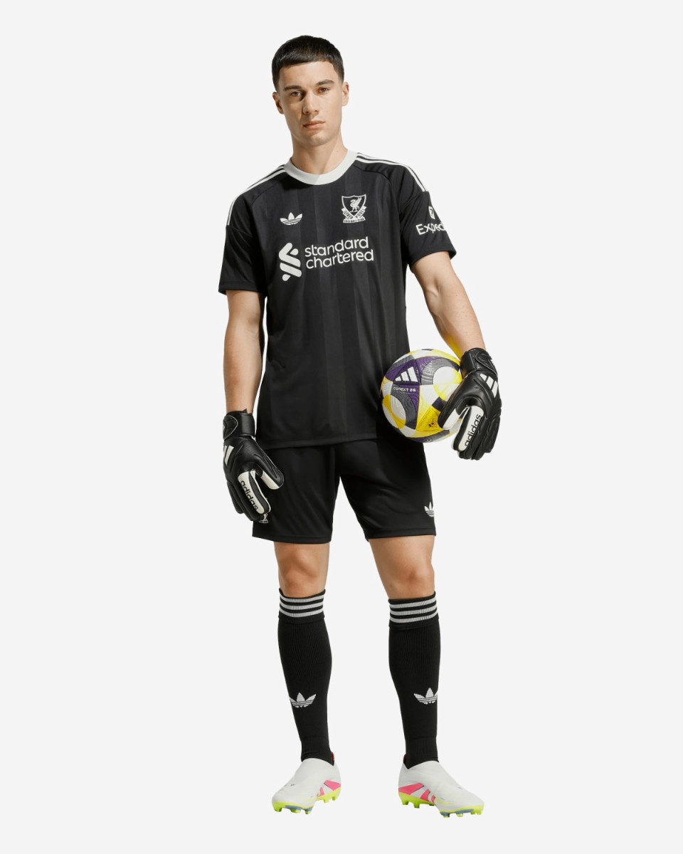 LFC adidas Mens 25/26 Third Goakeeper Shorts - Image 3