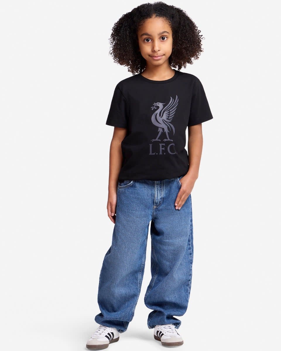 LFC Infants Liverbird Tee Svart - Image 3