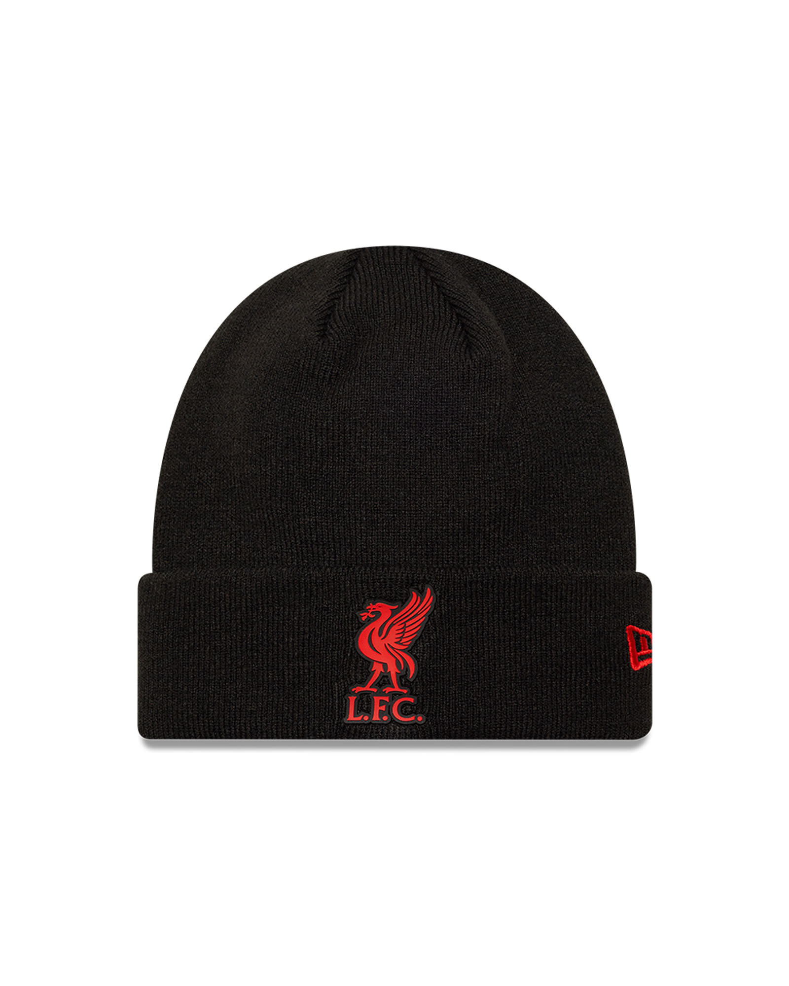 LFC New Era Adults Cuff Beanie Black - Image 1