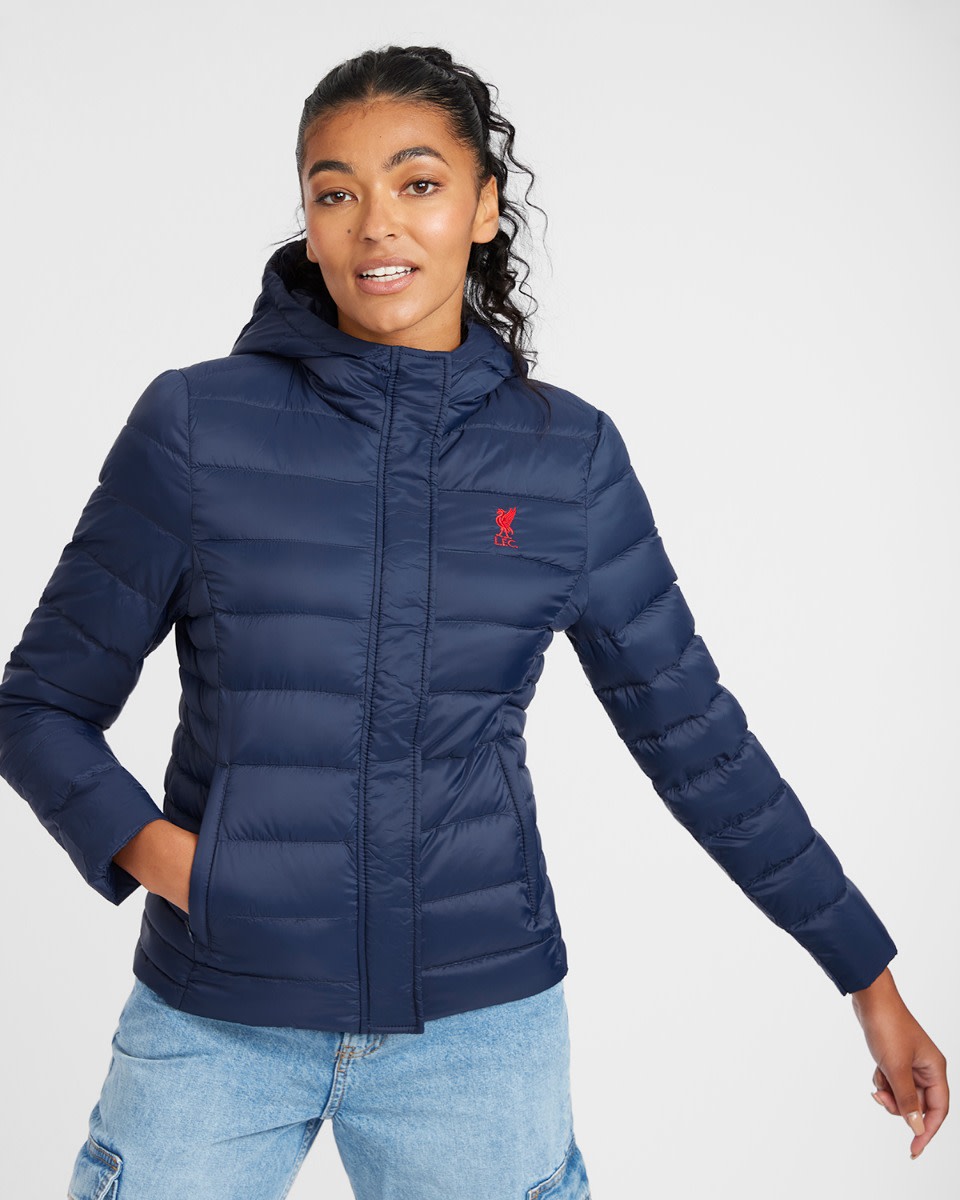 Manteau rembourré en duvet LFC pour femmes - Image 4