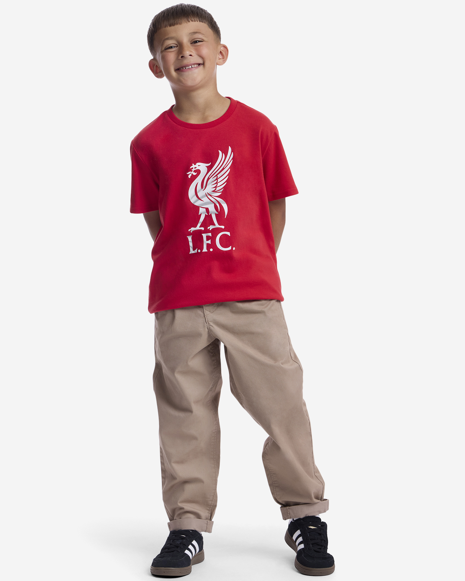 Camiseta Liverbird Wing de LFC Juniors, roja - Image 3