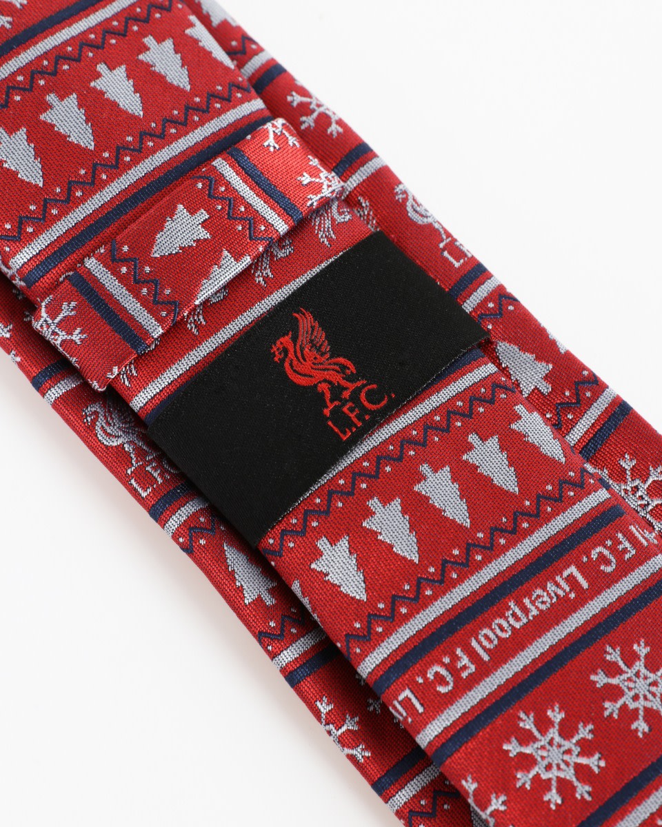 Corbata navideña roja LFC - Image 4