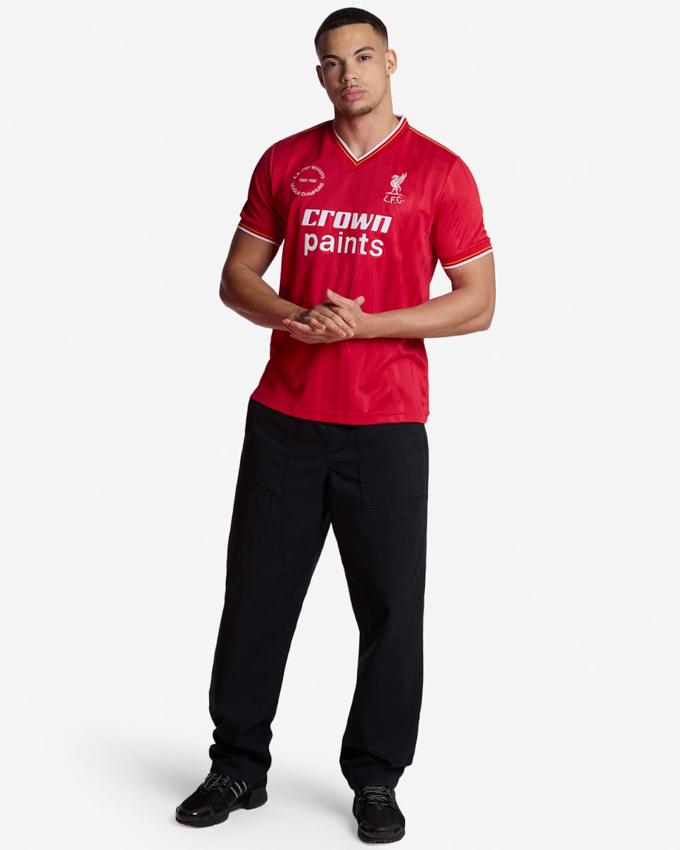 LFC Adults Retro 1986 Home Shirt - Image 4