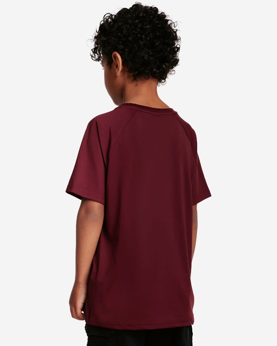 LFC Infants Raglan Tee Dark Red - Image 3