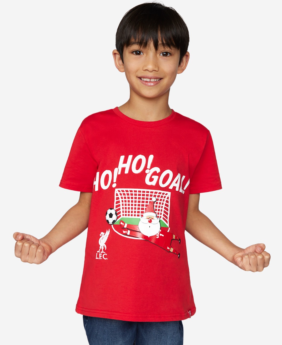 LFC Junior Goal Christmas Tee - Image 1