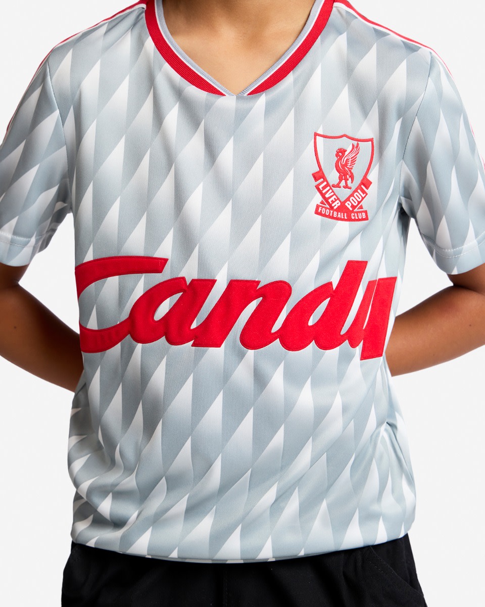 LFC Retro Infant Candy 89-91 Away Shirt - Image 4