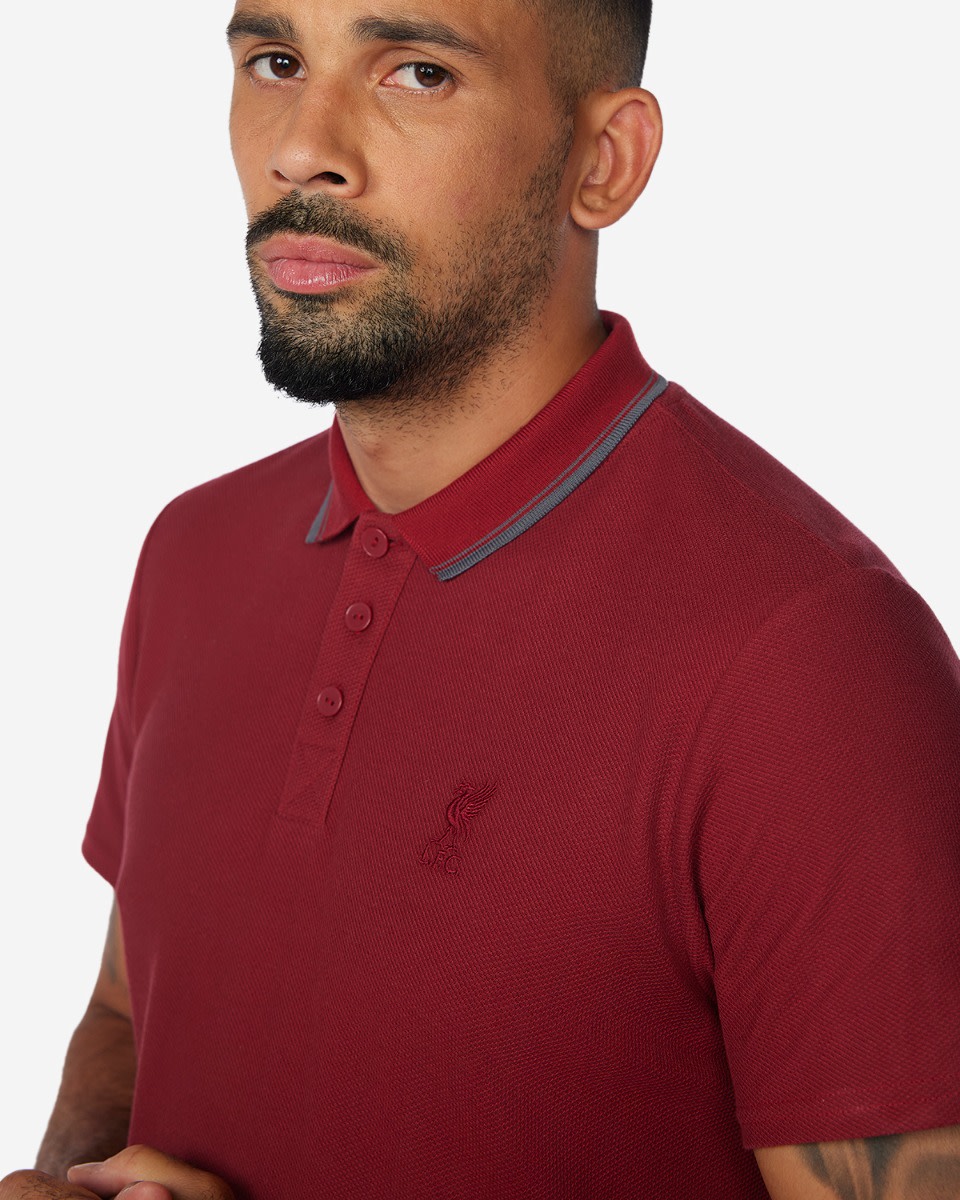LFC Mens Firma Polo Red - Image 2
