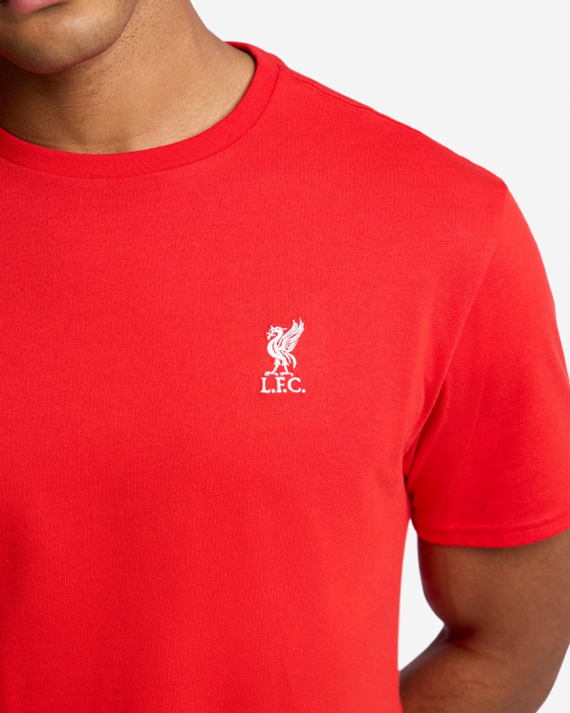 LFC Liverbird T-Shirt für Herren, bestickt, Rot - Image 2