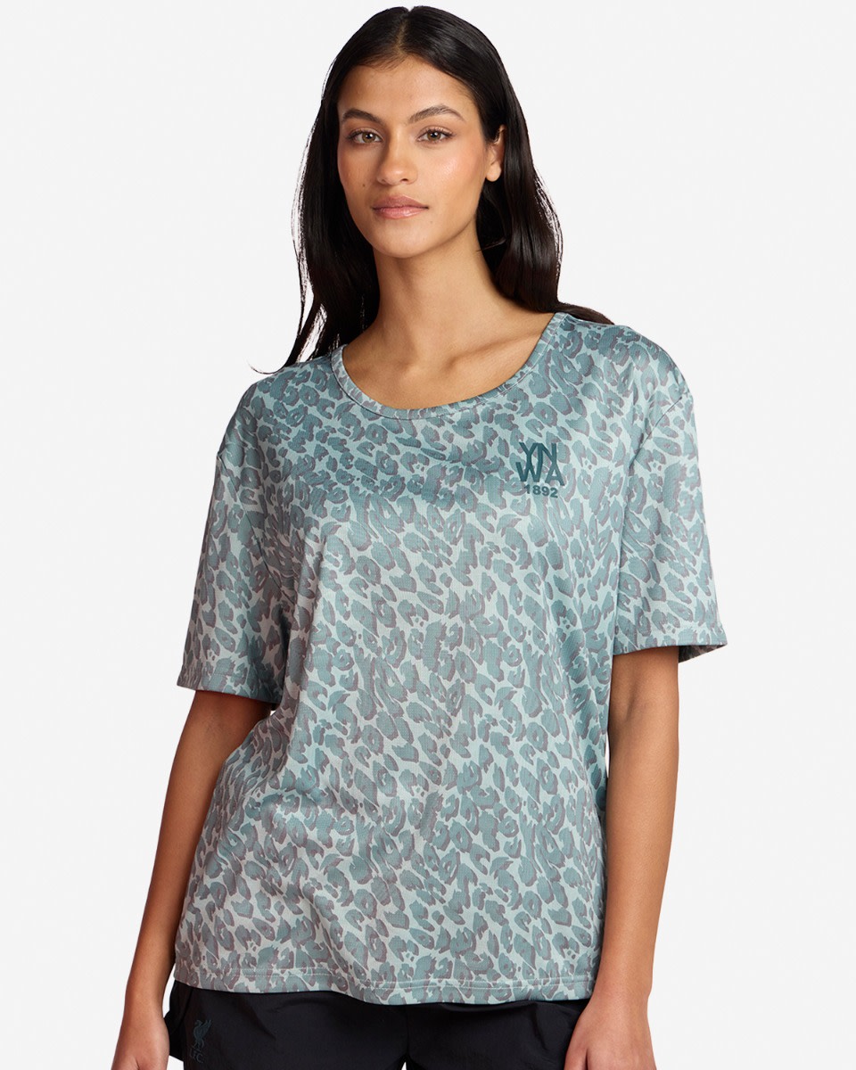 LFC Womens AOP Tee Green - Image 1
