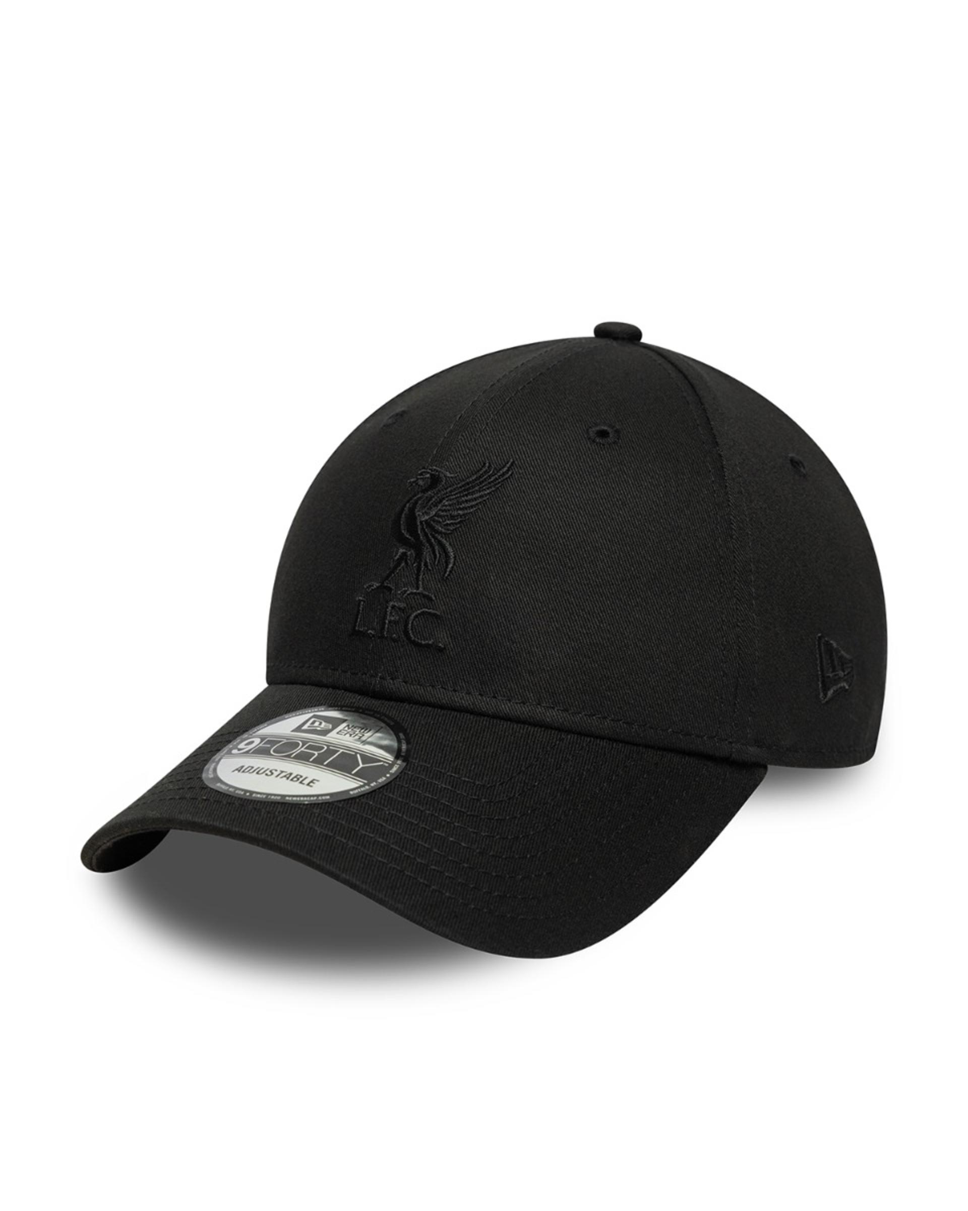 Gorra ajustable 9FORTY negra sobre negra LFC New Era - Image 1
