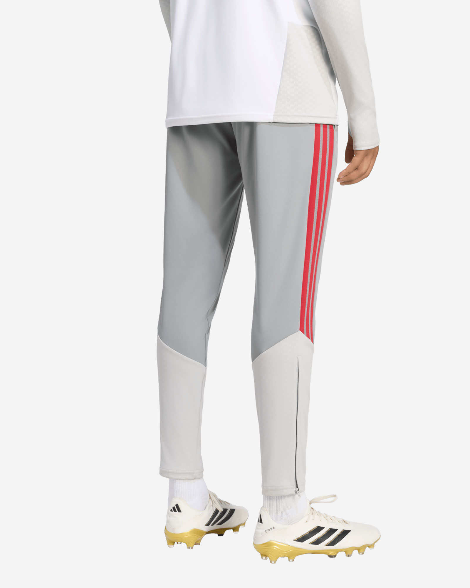 LFC adidas Mens 26/27 European Tiro Training Pants Grey - Image 2