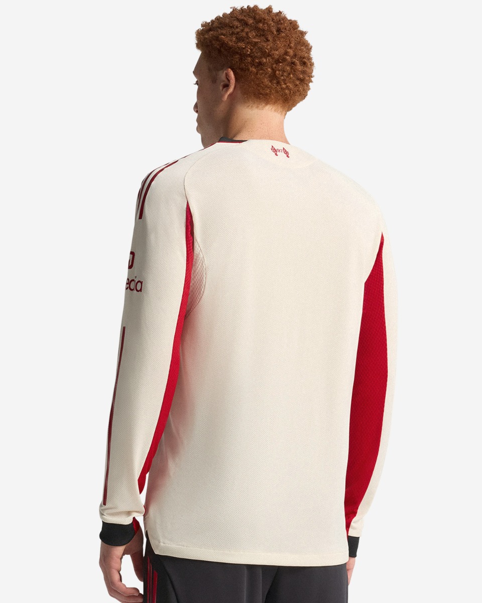LFC adidas Mens 25/26 Authentic Away Long Sleeve Jersey