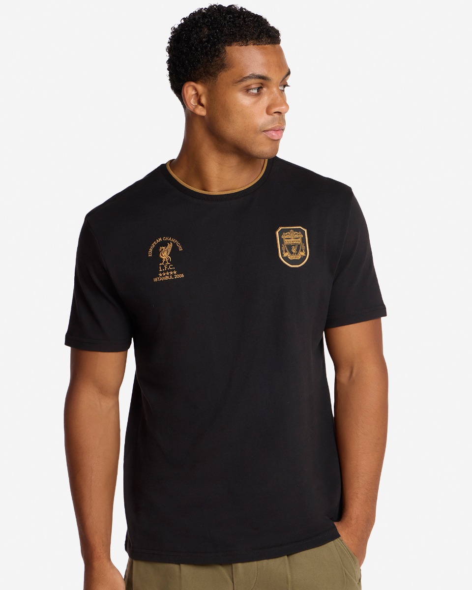 LFC Adults Istanbul 2005 Tee Black - Image 2