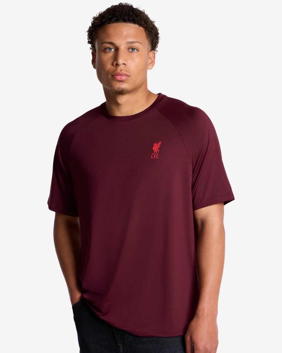 LFC メンズラグランTシャツダークレッド - Image 1