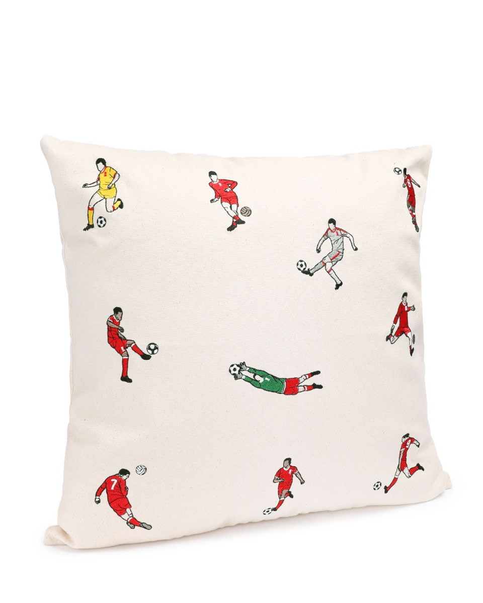 LFC Football Woven Cushion - Image 1